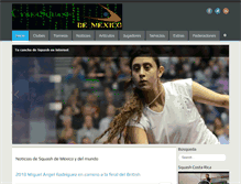 Tablet Screenshot of cybersquash.net